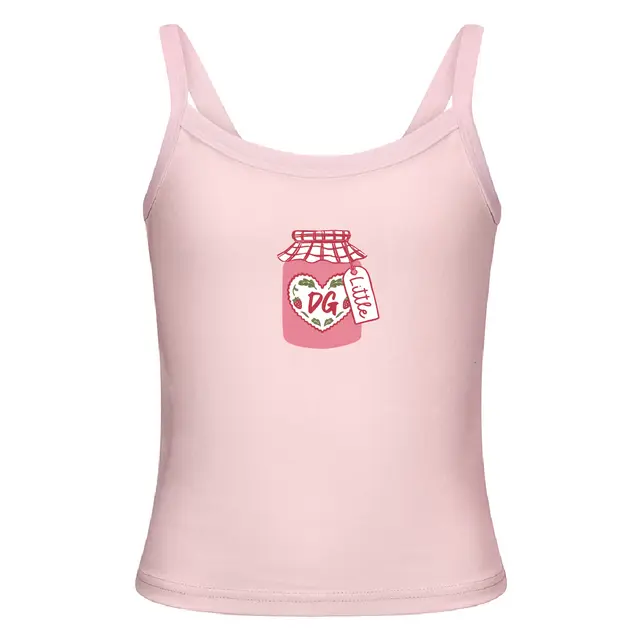 Delta Gamma Strawberry Jar Big Little Reveal Tank 2