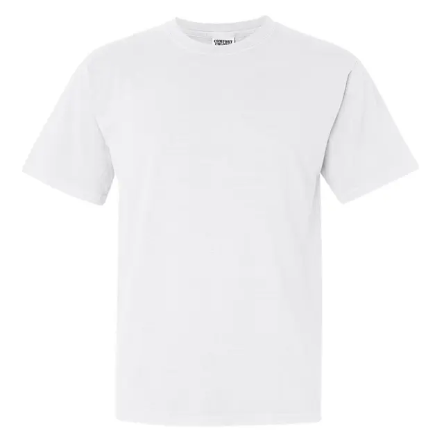 Comfort Colors Adult Heavyweight T-Shirt c1717 White Front