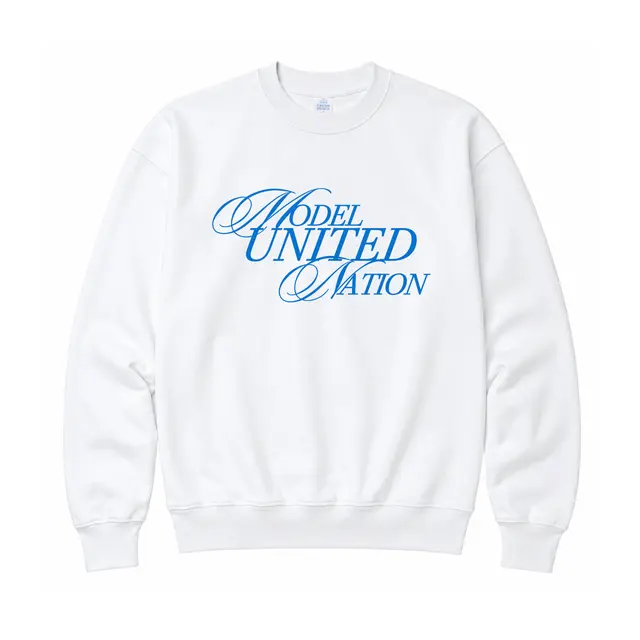 Model United Nations Flowing Script PR Crewneck 2