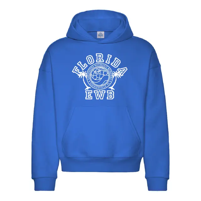 Engineers Without Borders Circular Globe Palm Trees PR Hoodie 2