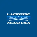 Lacrosse Team USA Bold Text and Crossed Sticks PR Crewneck