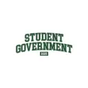 Student Government Bold Green Lettering PR Crewneck