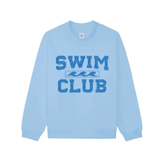 Swim Club Waves Graphic PR Sweater 2