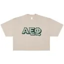 Alpha Epsilon Phi Giraffe Pattern Text Bid Day Shirt 2