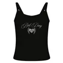 Pi Beta Phi Script Text with Winged Heart Bid Day Tank 2
