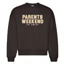 Chi Omega Paisley Text Parents Weekend Crewneck 2