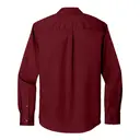 LONG SLEEVE SUPERPRO REACT TWILL SHIRT Burgundy Back