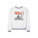 Alpha Omicron Pi Football Helmet Homecoming Crewneck 2