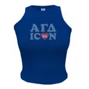 Alpha Gamma Delta Heart Graphic Greek Week Tank 2