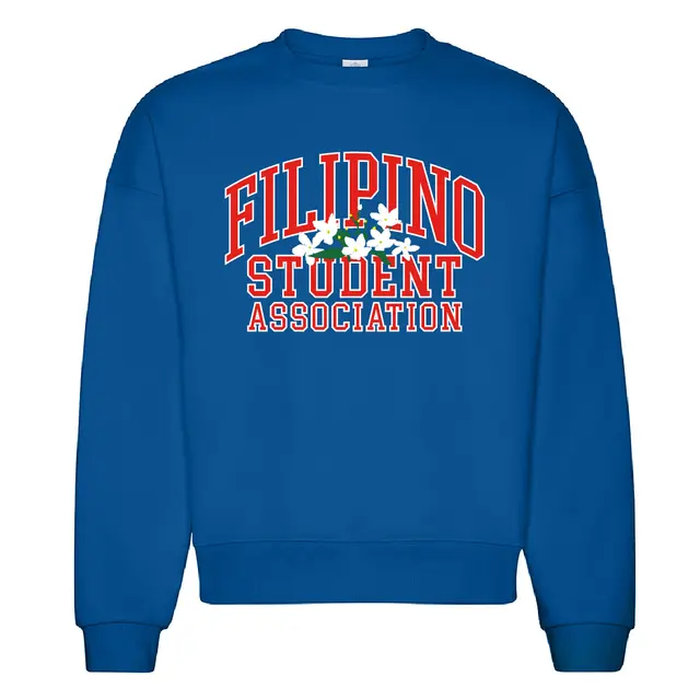 Filipino Student Association Floral Graphic PR Crewneck 2
