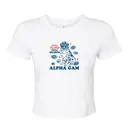 Alpha Gamma Delta Dog and Food Plates Philanthropy Shirt 2
