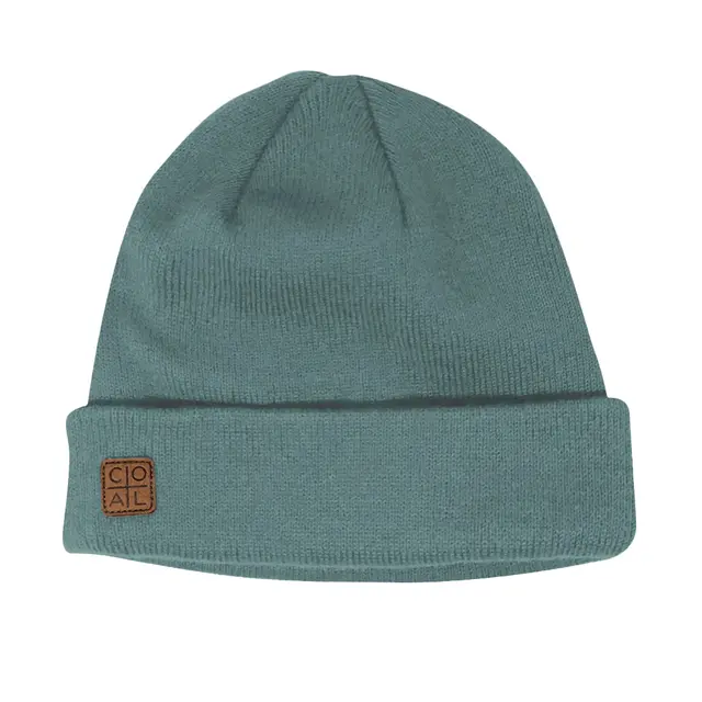 Coal Headwear The Harbor Rib Knit Fisherman Beanie 2202074-hnv-osfm Glacier Blue Front