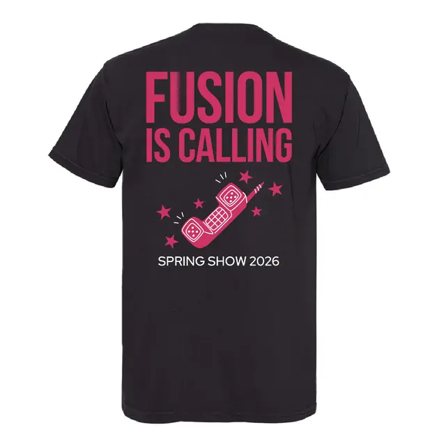 Fusion Block Lettering Telephone Spring Break Shirt 2