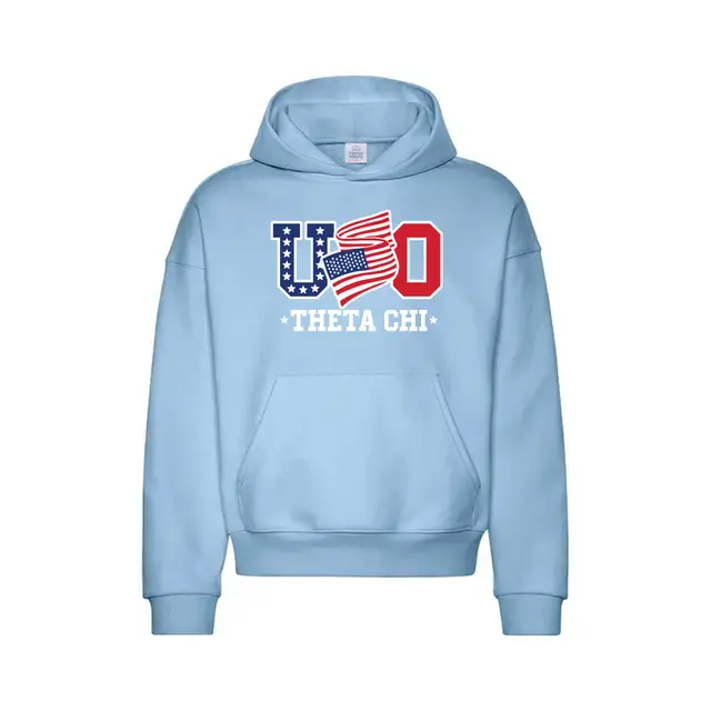 Theta Chi Star Spangled Graphic Philanthropy Hoodie 2