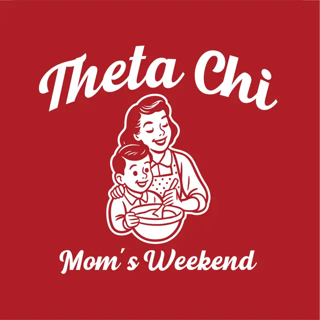 Theta Chi Vintage Mom Graphic Parent's Weekend Shirt