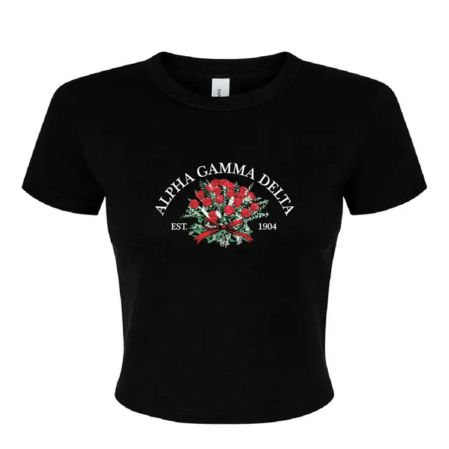 Alpha Gamma Delta Rose Bouquet PR Shirt 2