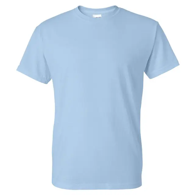Gildan Adult 5.5 Oz. 50/50 T-Shirt g800 Light Blue Front