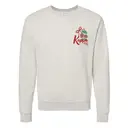 Kappa Kappa Gamma Pinecone and Bow Winter Formal Crewneck 2
