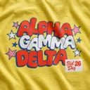 Alpha Gamma Delta Colorful Starburst Bid Shirt
