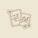 Kappa Kappa Gamma Stamp Script Big Little Reveal Tank