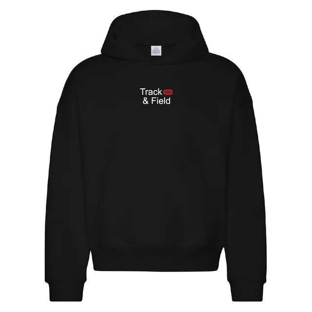 Track & Field Bold Text PR Hoodie 2