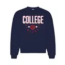 College Democrats Bold Block Lettering Graphic PR Crewneck 2