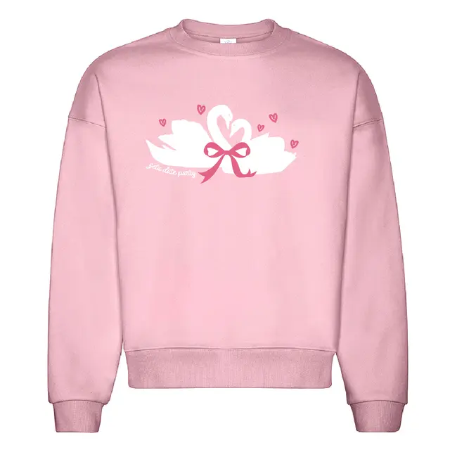 Zeta Tau Alpha Swan Design Date Party Crewneck 2