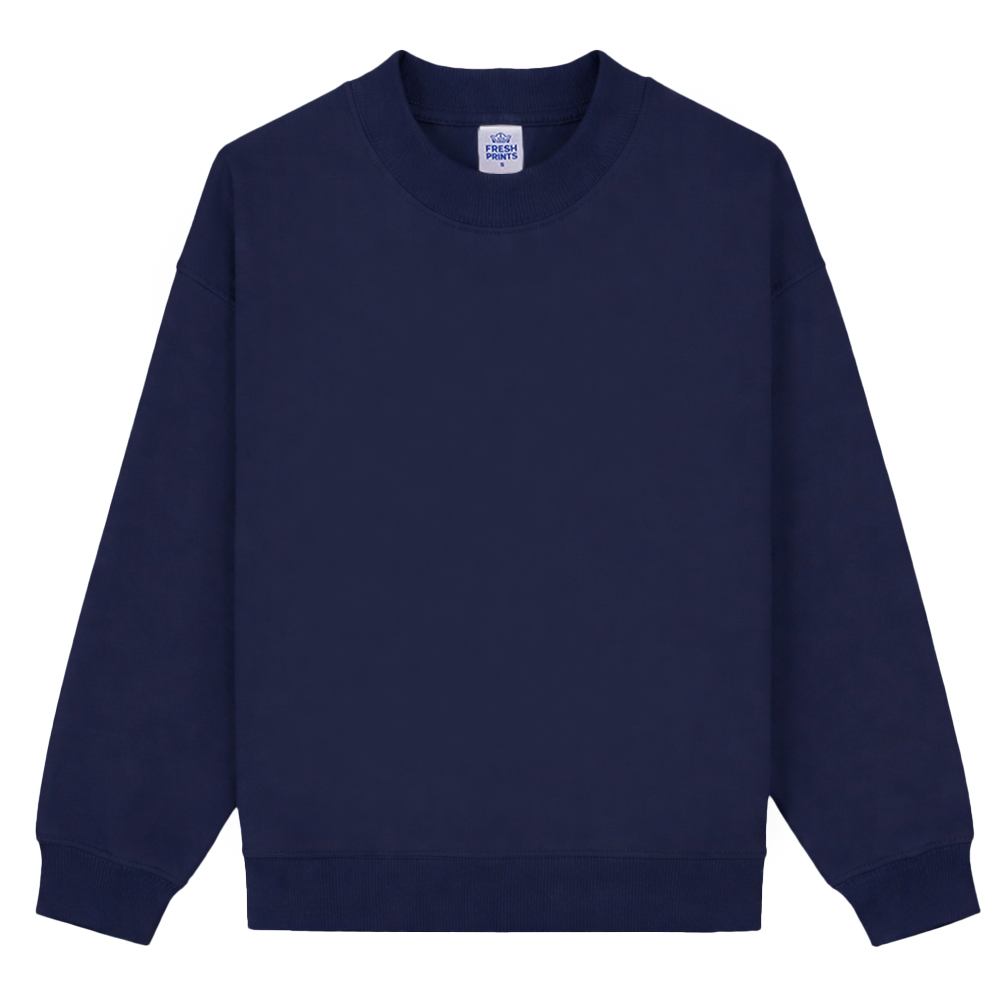 Fresh Prints Denver Mock Neck Heavyweight Sweatshirt