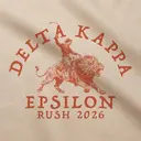 Delta Kappa Epsilon Lion Rider Rush Shirt