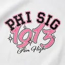 Phi Sigma Sigma Stacked Bold Lettering PR Shirt