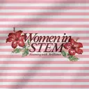 Women in STEM Floral Illustration PR Sweater