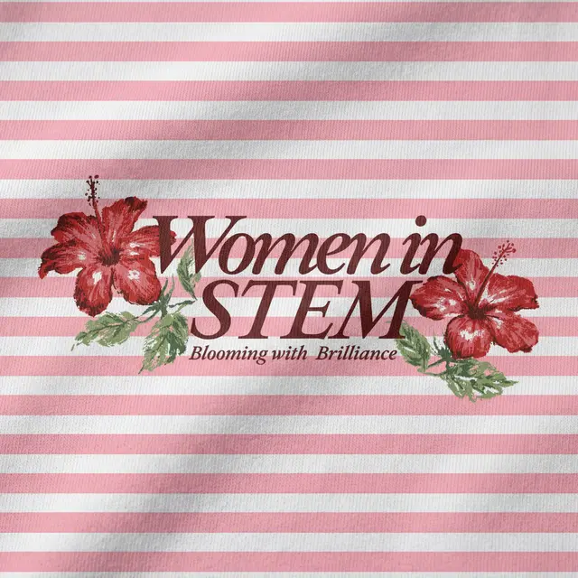 Women in STEM Floral Illustration PR Sweater