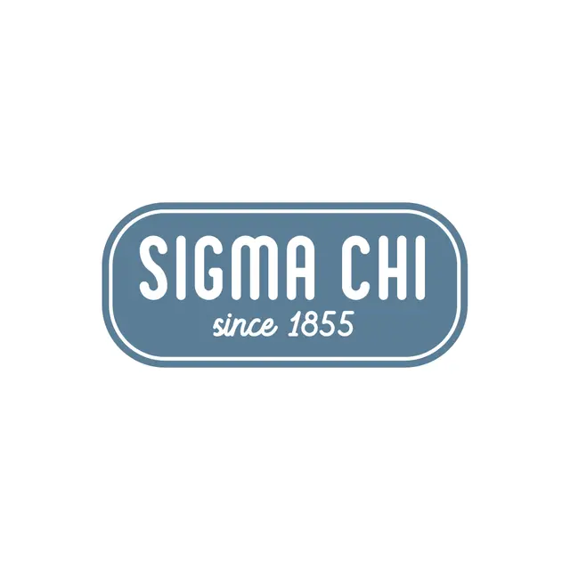 Sigma Chi Classic Oval Text PR Crewneck