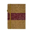 Flat lay for G-033-CORKWITHBURGUNDYSTRIPES (Back)