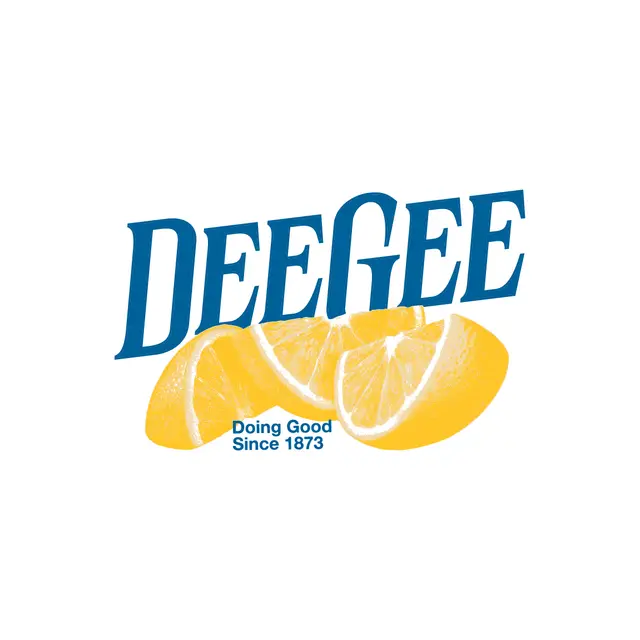 Delta Gamma Lemon Slice Text Philanthropy Hoodie