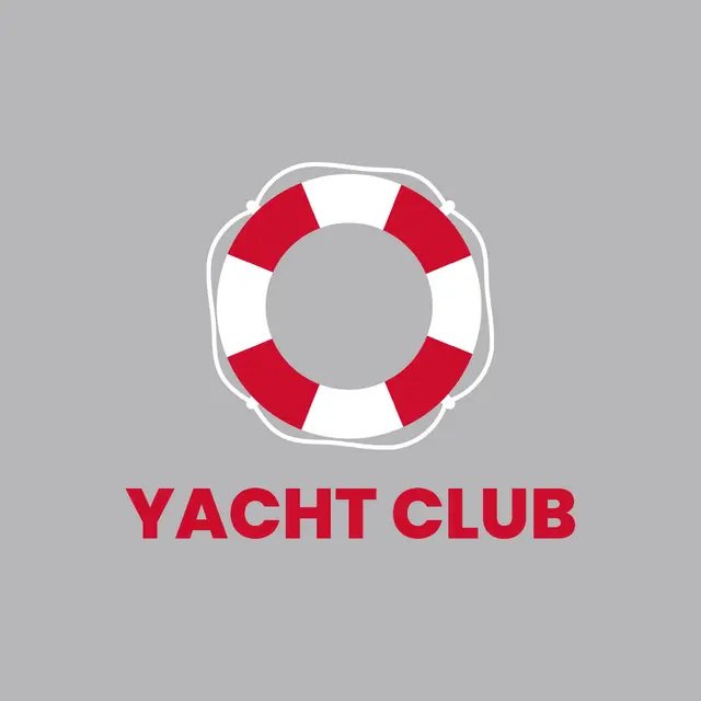 Yacht Club Lifebuoy Graphic PR Tank