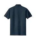 Port Authority Stretch Pique Polo Dress Blue Navy Back