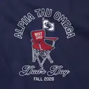 Alpha Tau Omega Sports Chair Graphic Parents Weekend Hoodie