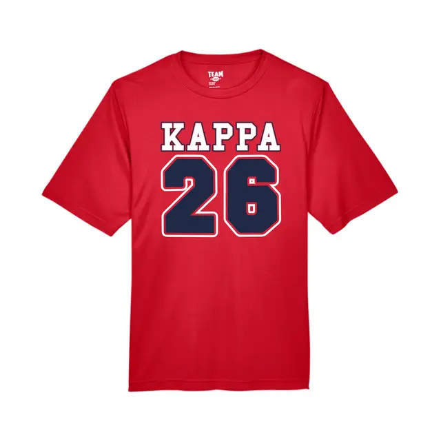 Kappa Kappa Gamma Stacked Block Text PR Shirt 2