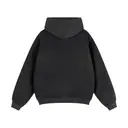 Tapstitch-Sunfade-Twoway-Zipper-Boxy-Fleece-Hoodie-Black-Back