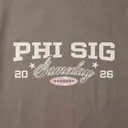 Phi Sigma Sigma Block Lettering Touchdown Game Day Hoodie