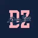 Delta Zeta Bold Pink Block Letters PR Tank