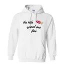Rocket and Script Text PR Hoodie 2