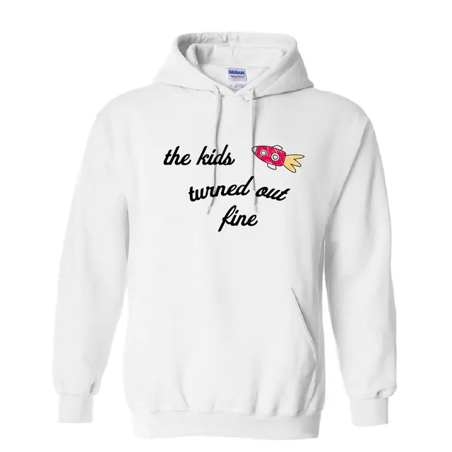 Rocket and Script Text PR Hoodie 2