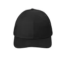Port Authority Snapback Trucker Cap Black Front