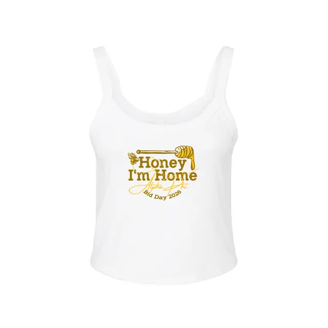 Honey Bee Themed Bid Day Tank 2