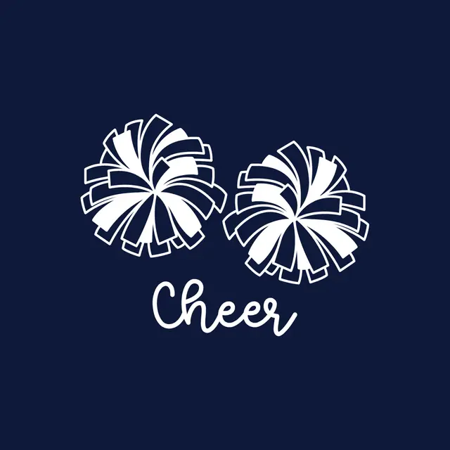 Cheer Club Pom Pom Graphic PR Tank