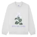 Zeta Tau Alpha Botanical Flowers PR Crewneck 2