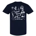 Phi Mu Hand Drawn Elements Silent Disco Shirt 2