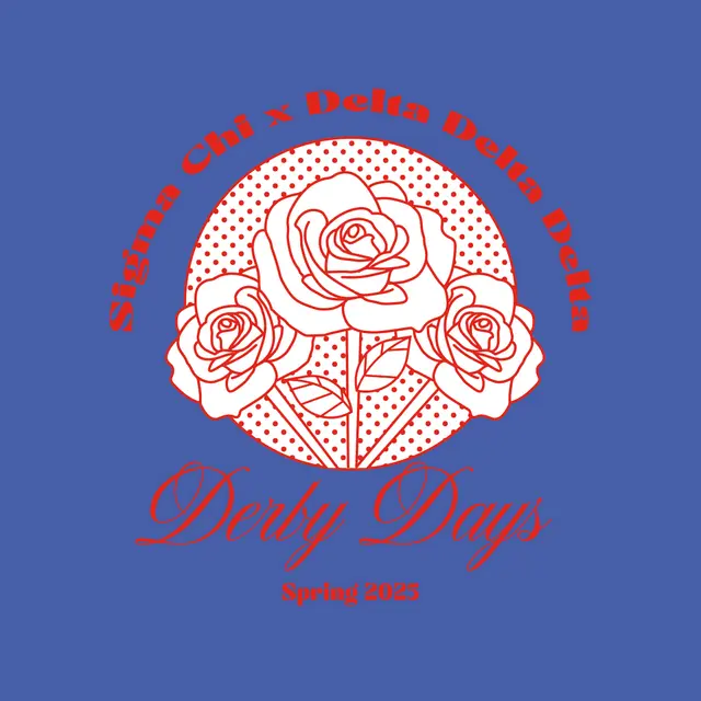 Sigma Chi x Delta Delta Delta Rose Circle Derby Days PR Shirt